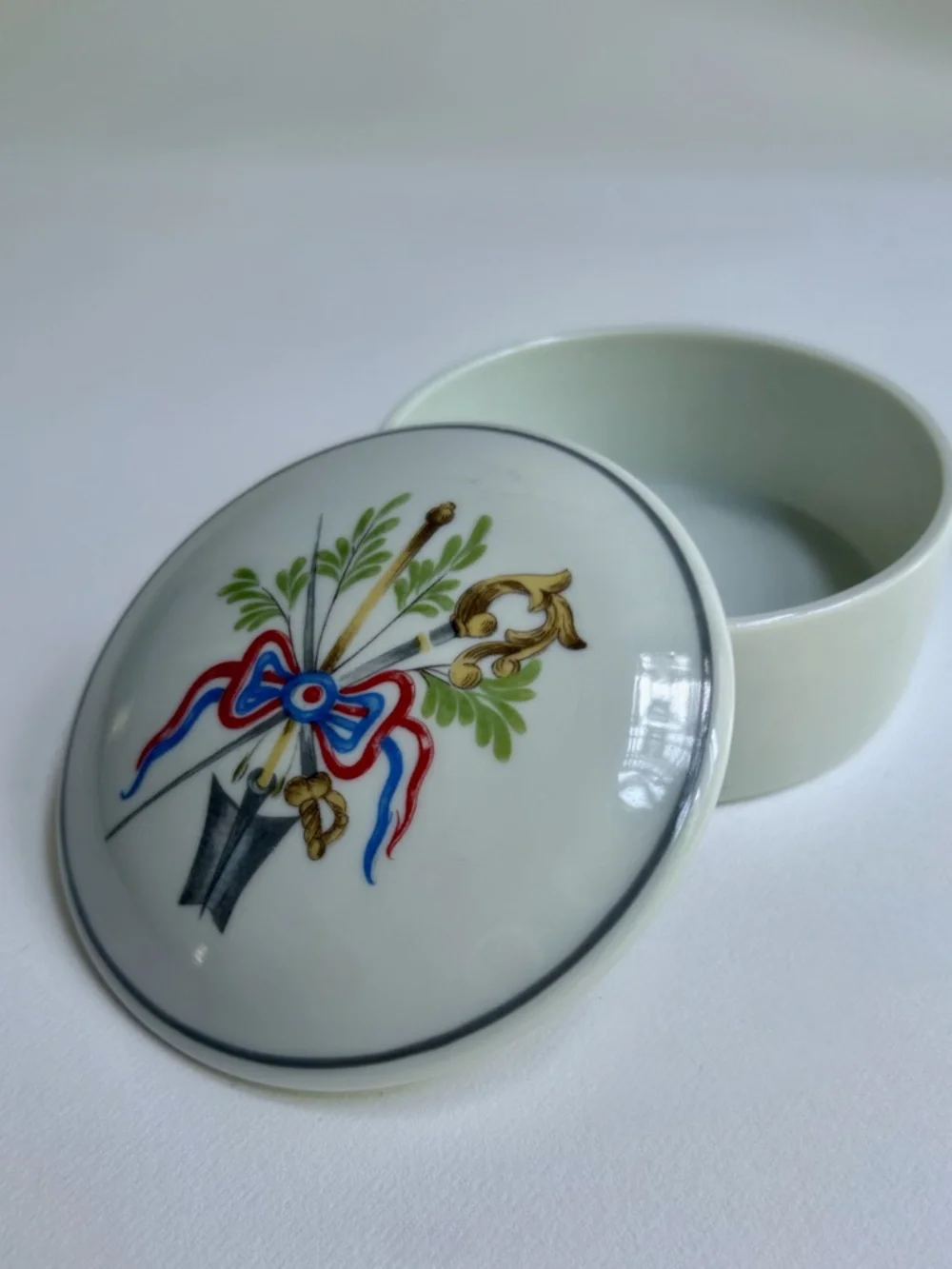 Limoges for Lancome Bicentenaire Lidded Porcelain Box
